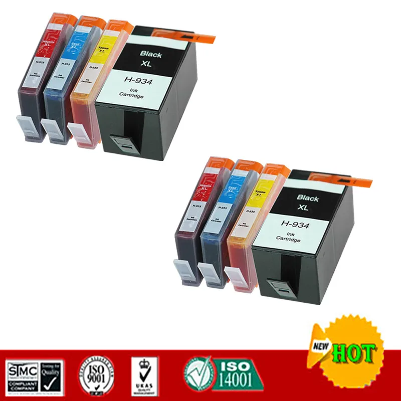 

934XL 935XL совместимый чернильный картридж для HP934 HP935 для hp Officejet Pro6230 6830 Officejet 6812 6815 pro6835 и т. Д.