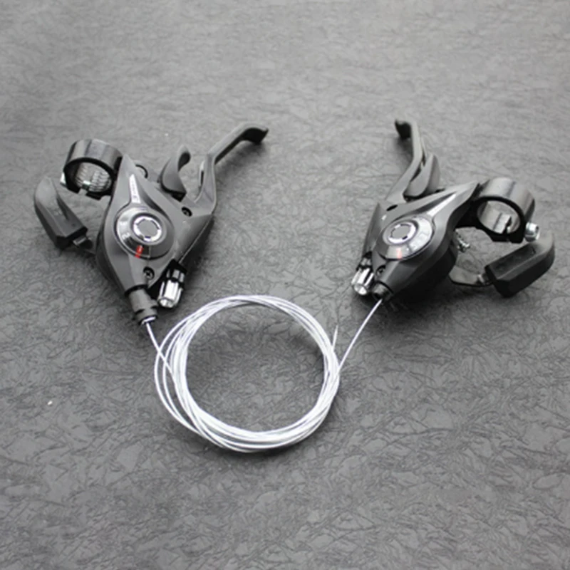 

EF51 Siamese DIP Shift Lever Brake Lever Mountain Bicycle Shifters Set Cycling Levers EF51