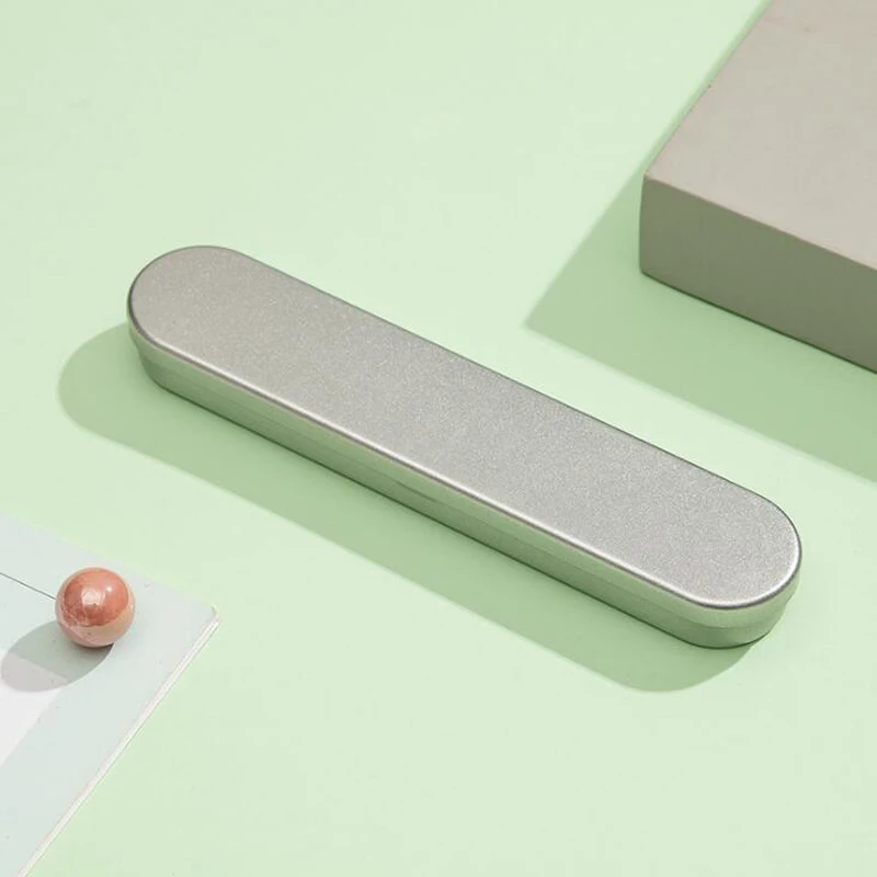 1 шт. минимализм Железный детский подарок металлический чехол-карандаш школьная