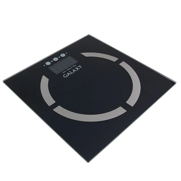 Floor scales Galaxy GL 4850 electronic up to 180 kg with mass analyzer For home and kitchen Bathroom Products Household Merchandises Garden Scale