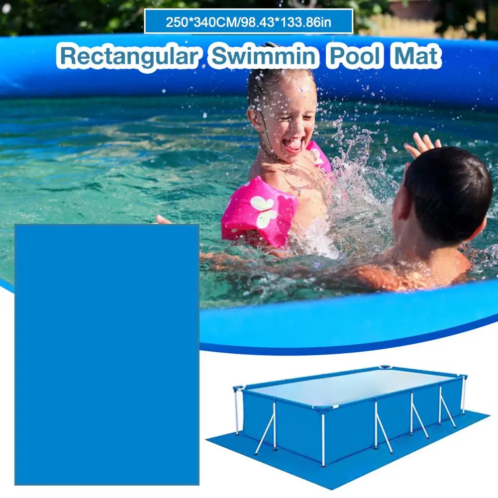 

Ground Cloth for Above Ground Pools Square Swimming Pool Mat Dustproof Floor Cloth Mat Cover For Outdoor Villa Garden Pool Cover