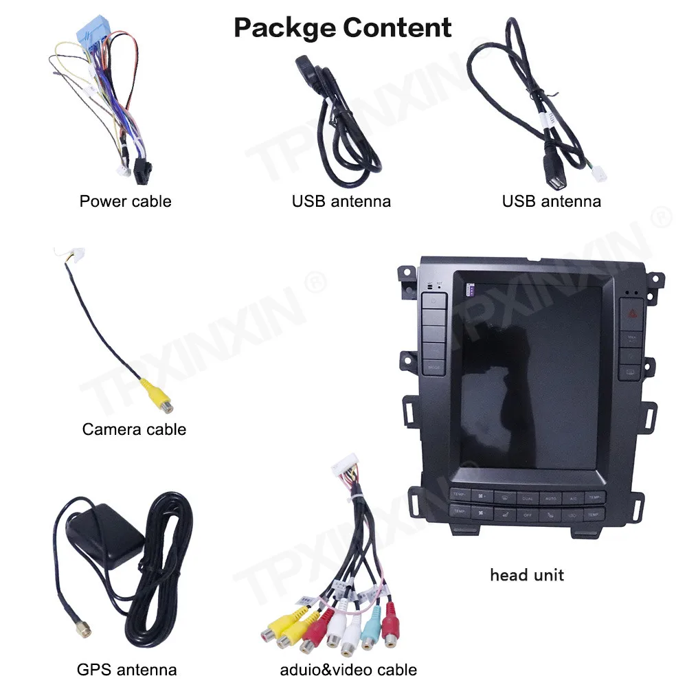 구매 무선 카플레이 4G + 64G 안드로이드 Ford Edge 2012-2014 자동차 멀티미디어 플레이어 자동 라디오 테이프 레코더 GPS 네비게이션 DSP IPS