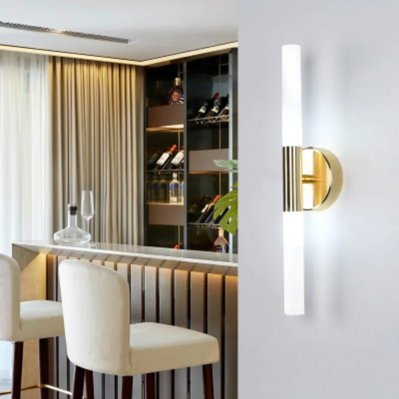 Современные Стеклянные Настенные светодиодные светильники направленного света