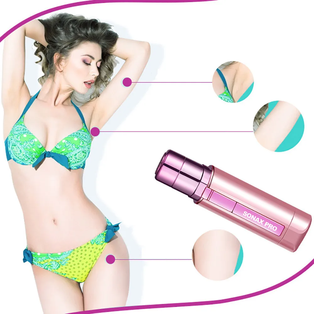 Портативная помада Эпилятор маленький электронный эпилятор Для удаления волос