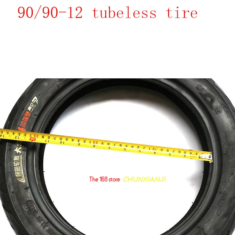 

Lightning Shipment 90/90-12Explosion-proof and Wear-resistant of 8 Layers of Motorcycle Tyres with Vacuum /tubeless Tire Tread