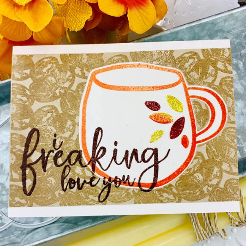 Металлические пресс формы в виде лепестков для больших пальцев трафареты