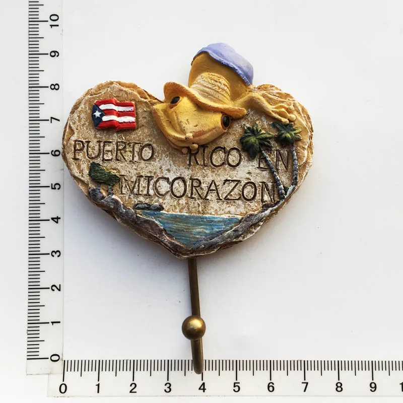 Пуэрто-Рико магнит на холодильник сувенир креативный магнитный стикер