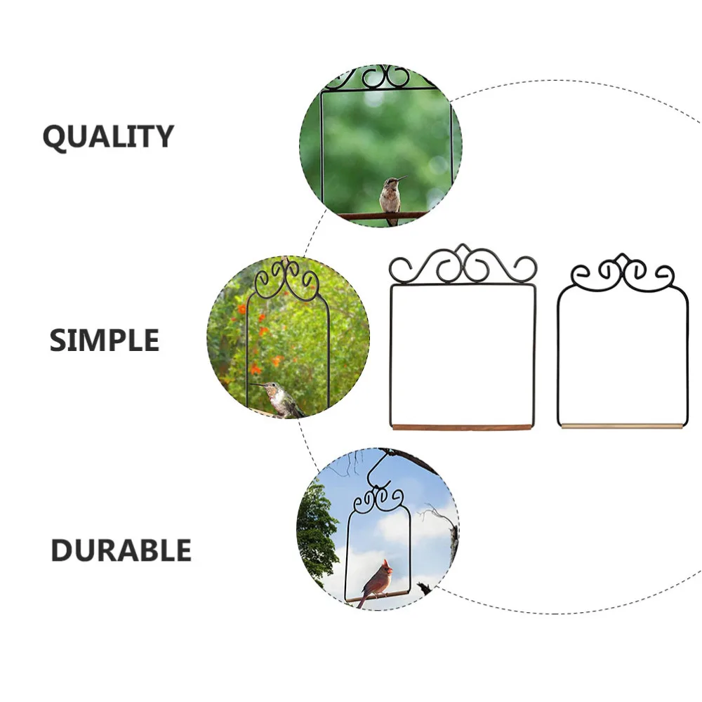 2 шт. подставка для клетки Колибри (черная) | Дом и сад