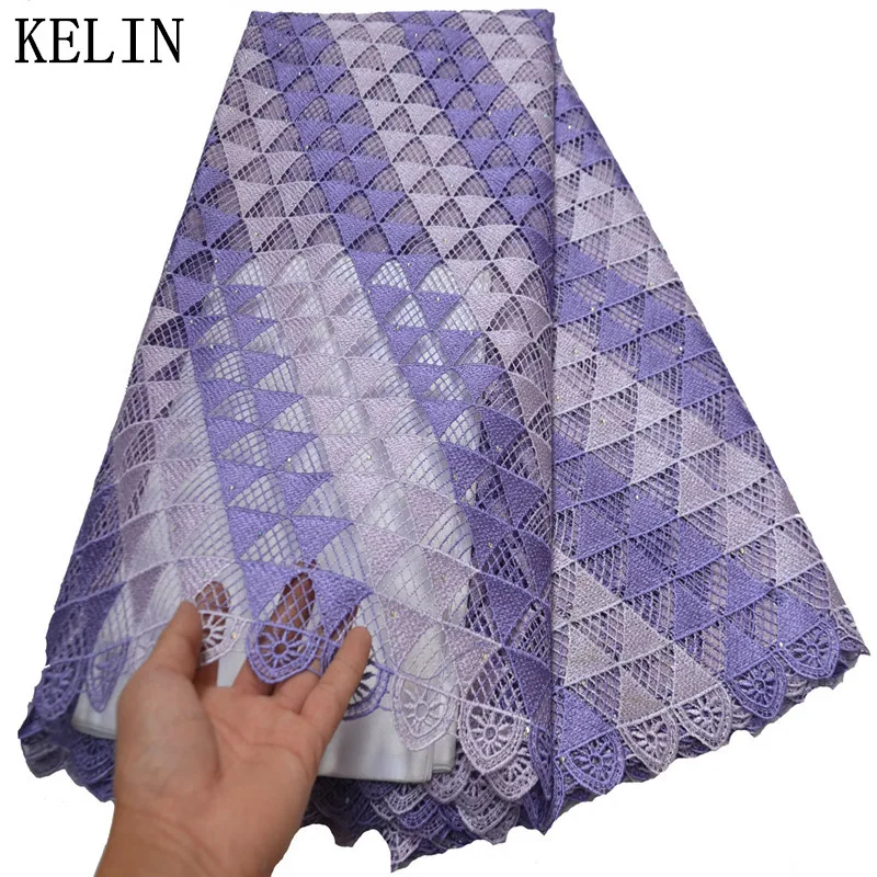 

African Lace Fabric Embroidered Nigerian Lace Fabrics Bridal 2020 High Quality French Lace Fabric For Wedding GP002