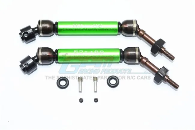 GPM STEEL+ALUMINIUM REAR CVD DRIVE SHAFT WITH 12MMX6MM WHEEL HEX For TRAXXAS RUSTLER VXL 37076-3 RC Upgrade | Игрушки и хобби
