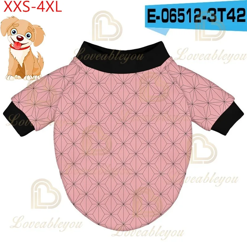 Аниме Демон-убийца Кимэцу но Яиба Пет Косплей Одежда Маленький Костюм Котика Томиока Гию Хаори Милый Плащ для Собаки с Капюшоном.