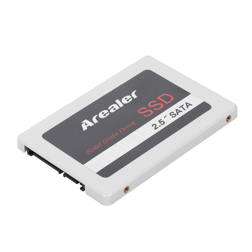 Arealer 2,5 дюйма SSD 8 Гб оперативной памяти, 16 Гб встроенной памяти, 32 ГБ, 64 ГБ, 1 ТБ твердотельный накопитель SSD SATA 3 твердотельный накопитель Высокая Скорость накопитель для настольных белый
