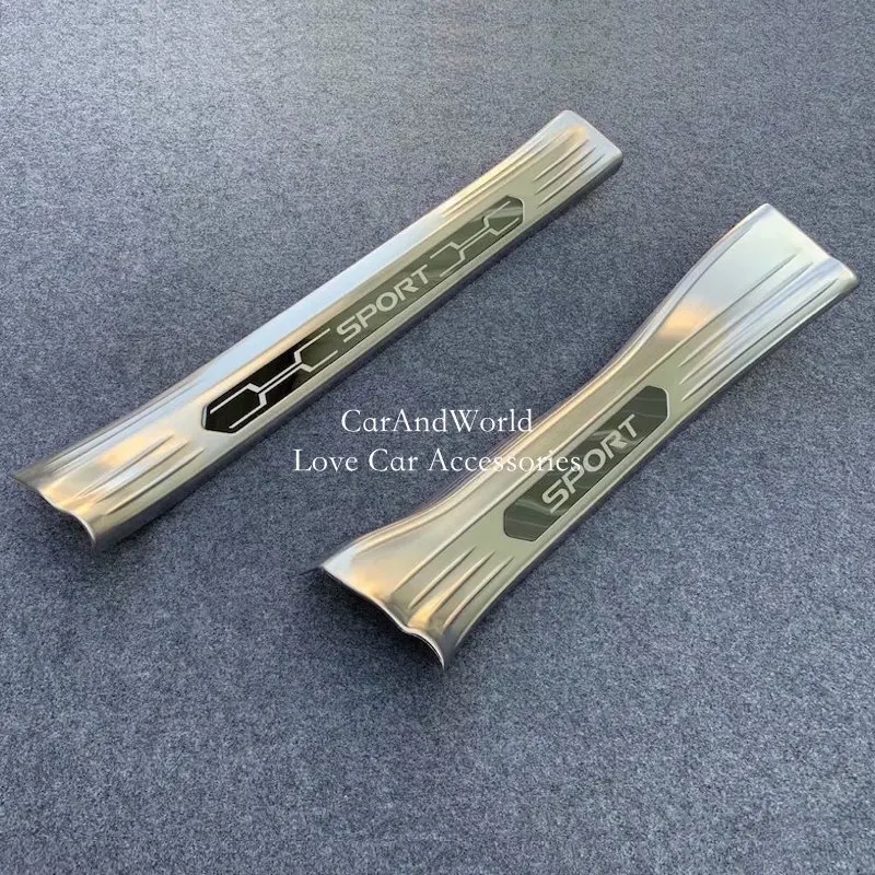 Подходит для Toyota RAV4 2019 - 2023 Интерьер Добро пожаловать Скад Пороговый протектор