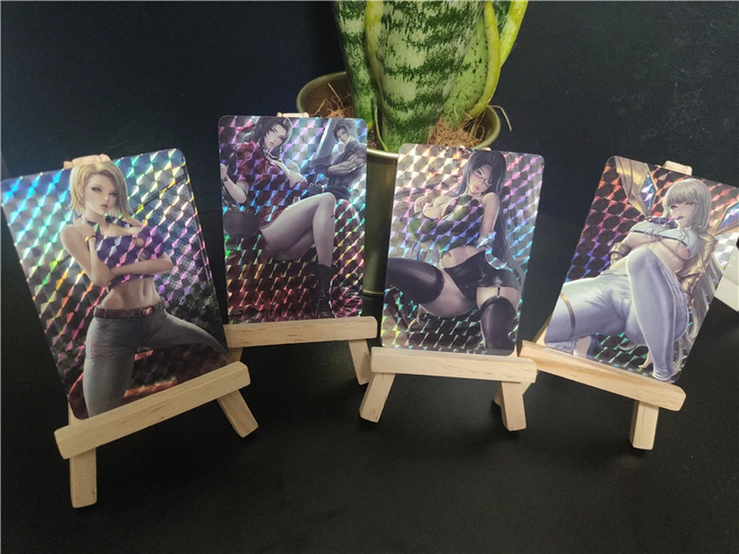 10 шт./компл. Boa Хэнкок нами Android 18 сексуальная красота хобби Коллекционная игра