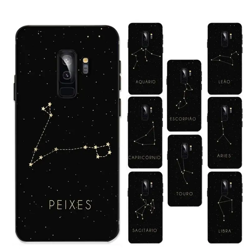 

Constellation Zodiac Signs Phone Case For Samsung Galaxy S 20lite S21 S21ULTRA s20 s20plus for samsung S 21plus 20UlTRA capa