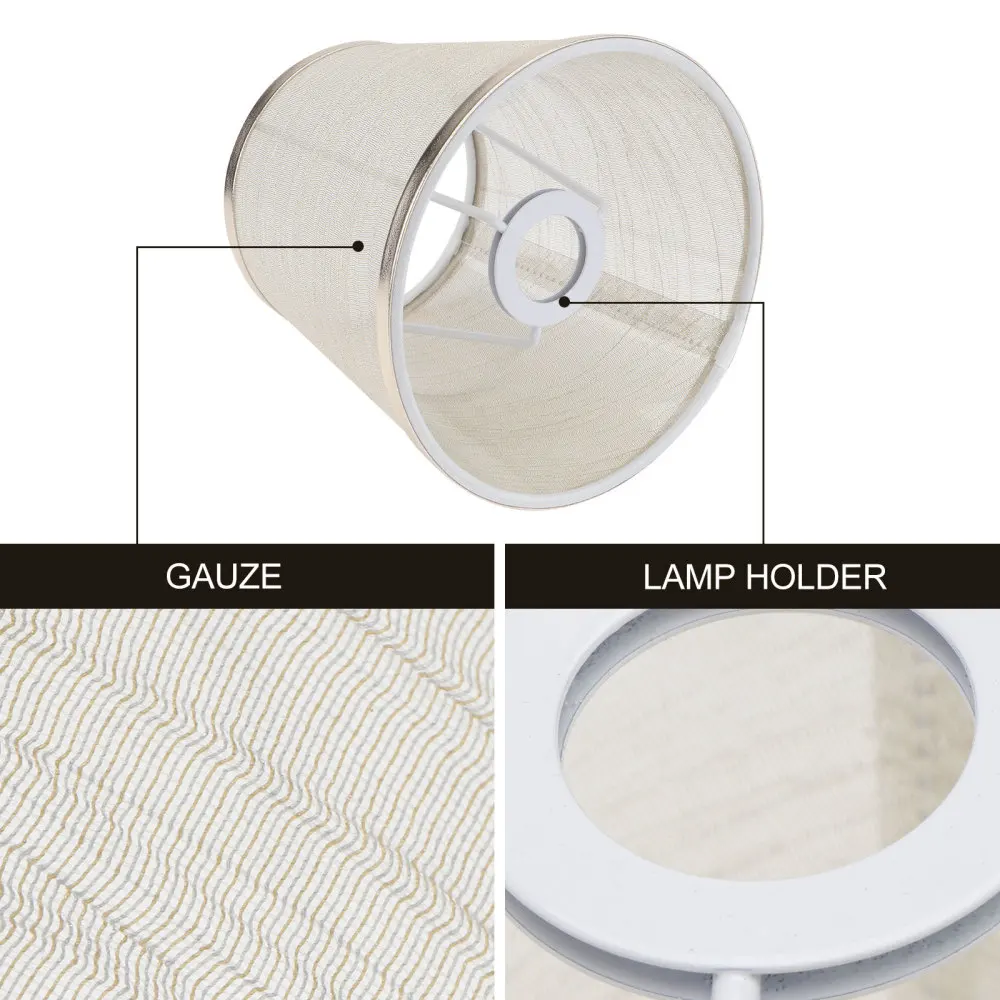 

1Pc Transparent Lamp Shade Decorative Chandelier Lampshade Light Cover Decor