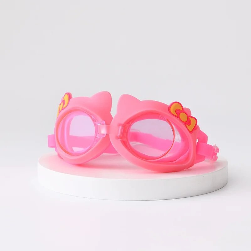 2021 Детские Мультяшные очки для плавания цветные силиконовые противотуманные и