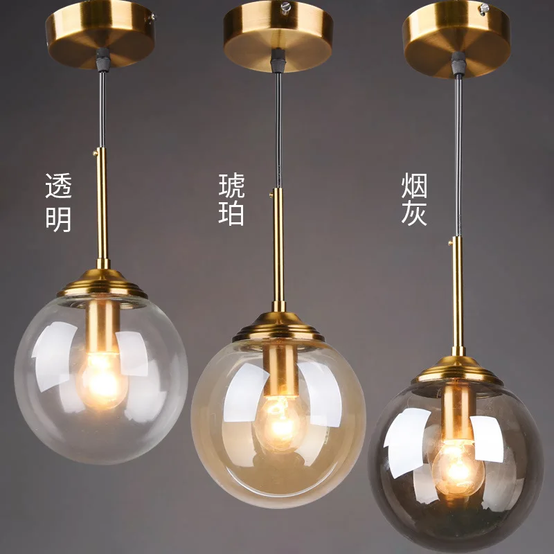 Люстры в скандинавском стиле с изображением быка модные шариковые лампы и фонари