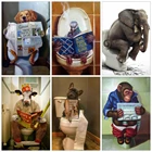 Алмазная мозаика вышивка собака слон голубь скот 5D DIY алмазная живопись животное Рукоделие украшение для дома