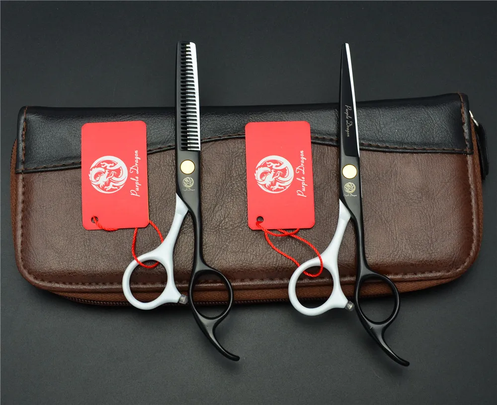 6 дюймов профессиональные ножницы для волос Парикмахерские ножницы набор прямые филировочные парикмахерские ножницы для стрижки волос