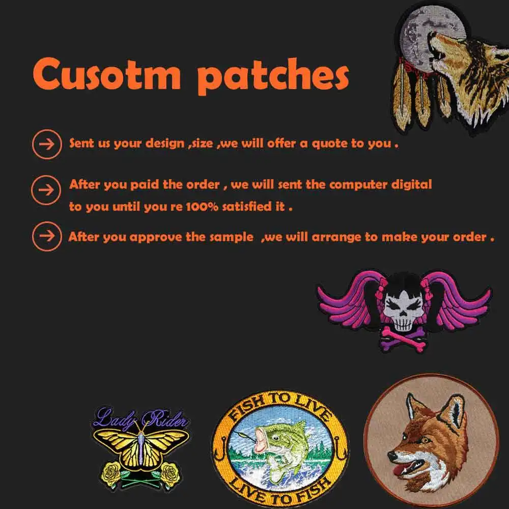 Нашивки с вышивкой на заказ, приклеиваются утюгом на подложке с вашим собственным логотипом, индивидуальный дизайн, логотип командного клуба, школы