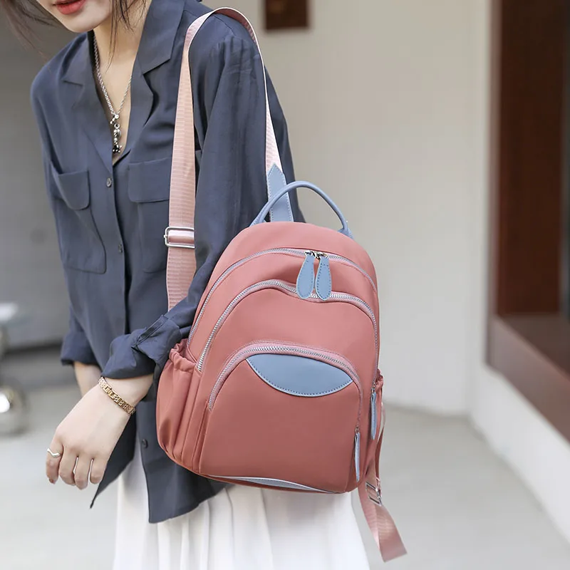 Роскошный брендовый рюкзак для женщин из ткани Оксфорд сумка через плечо