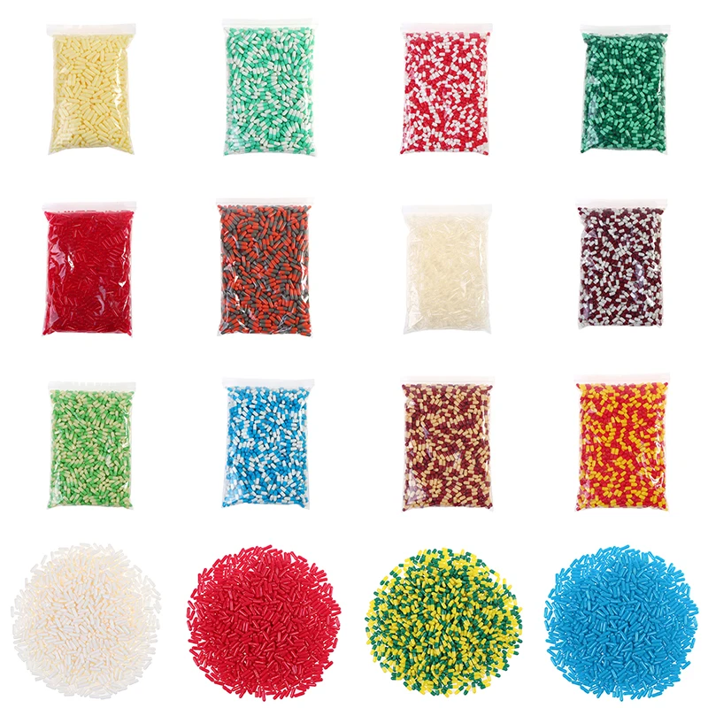

1000Pcs/Bag 1# Empty Hard Capsules Size Hollow Gelatin Capsules Empty Pill Capsule Personal Health Care Pill Case Splitters New