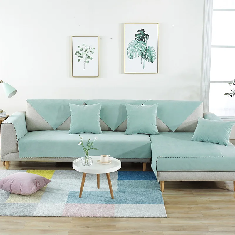 Набор подушек для дивана домашних животных цельный нескользящий защитный чехол