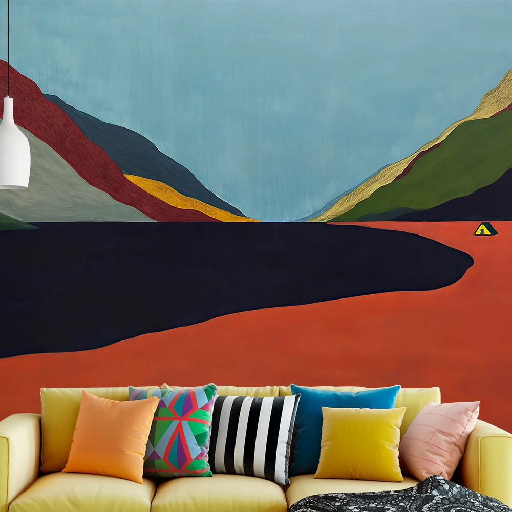 

Психоделический гобелен 100% полиэстер