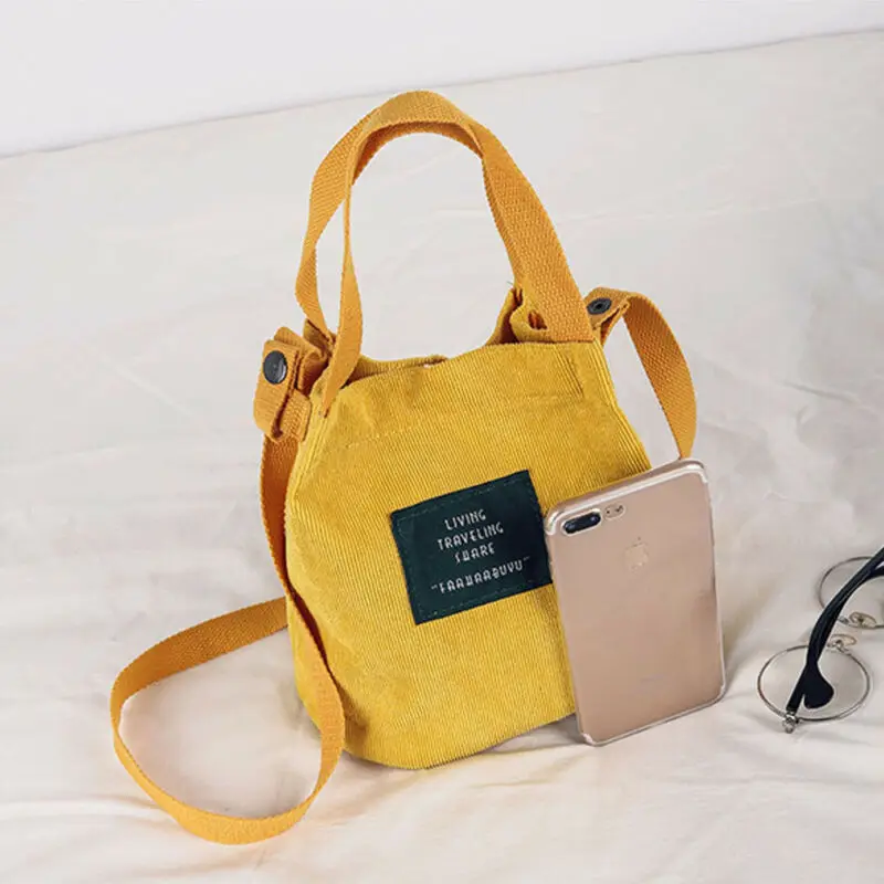 Женская Вельветовая сумка мессенджер через плечо женская тоут портфель|Сумки с