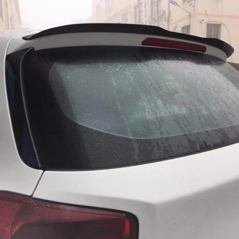 

for BMW F20 2008-2018 116 118 120 125 M135I spoiler high quality ABS material rear wing black spoiler