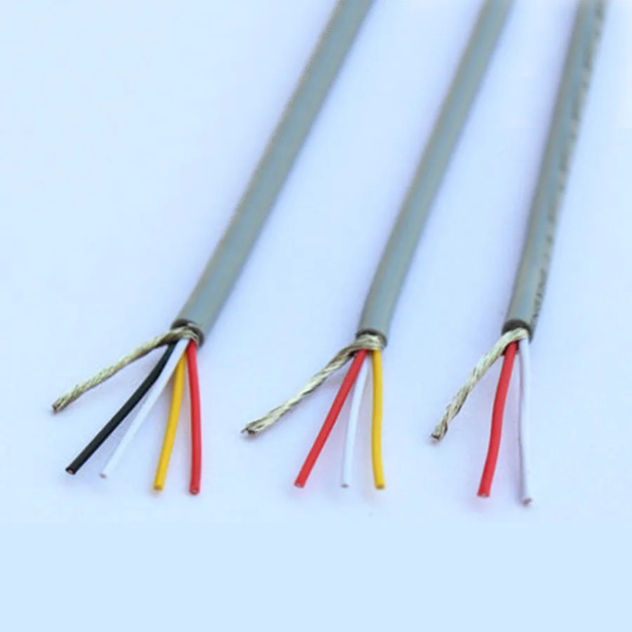 10 м UL2547 2P 3P 4P передача сигнала электронный экранированный кабель 22AWG 24AWG 26AWG 28AWG