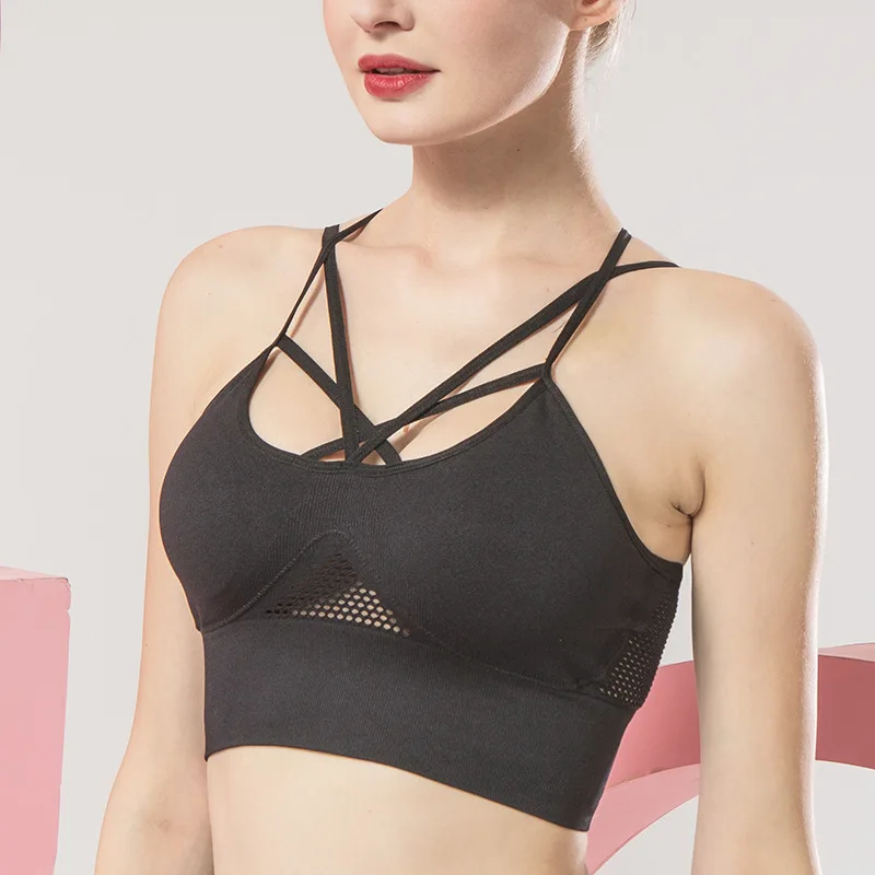 

2021 спортивный бюстгальтер, топы, бюстгальтеры с красивой спинкой, женские сексуальные дышащие майки для тренажерного зала, топ пуш-ап, нижнее белье для йоги, бюстгальтер, жилет для фитнеса, бега, тренировок