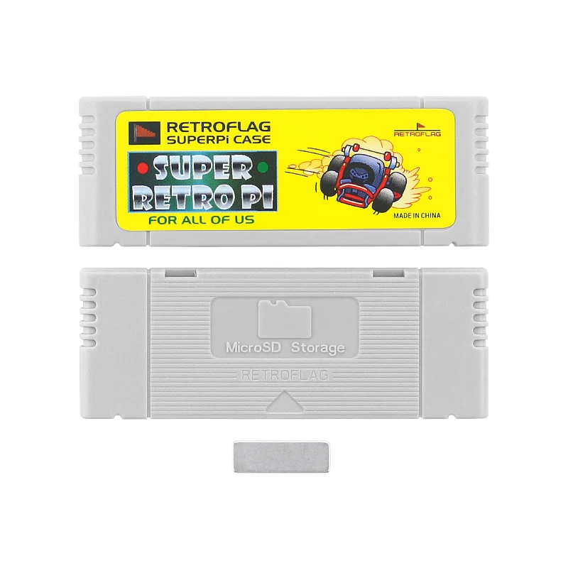 Ретро Флаг SUPERPi CASE J картридж для Raspberry Pi 3B +/3B|Аксессуары демонстрационных стендов|