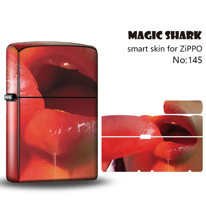 Защитный чехол Magic Shark 2.5D для Zippo стерео с изображением мультяшного медведя