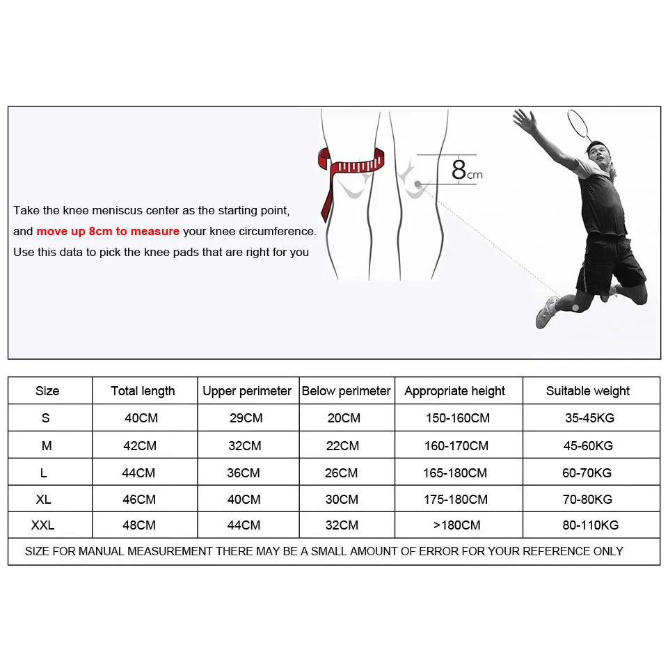 1 шт. Детские/взрослые наколенники для баскетбола футбола рукава соты эластичные
