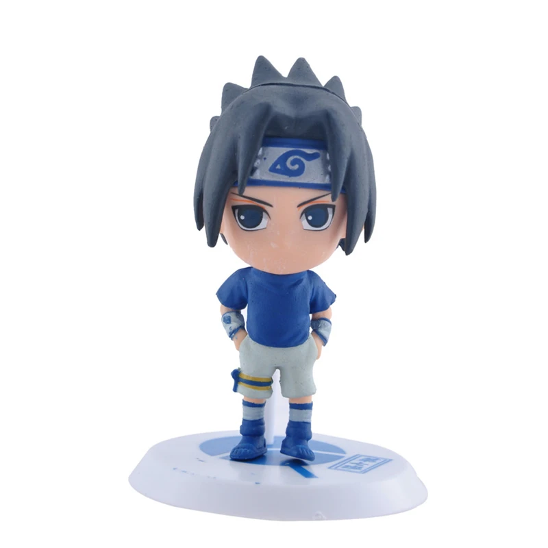 Экшн фигурки аниме 6 шт./лот Коллекционные детские игрушки Zabuza Haku Kakashi Sasuke Серия