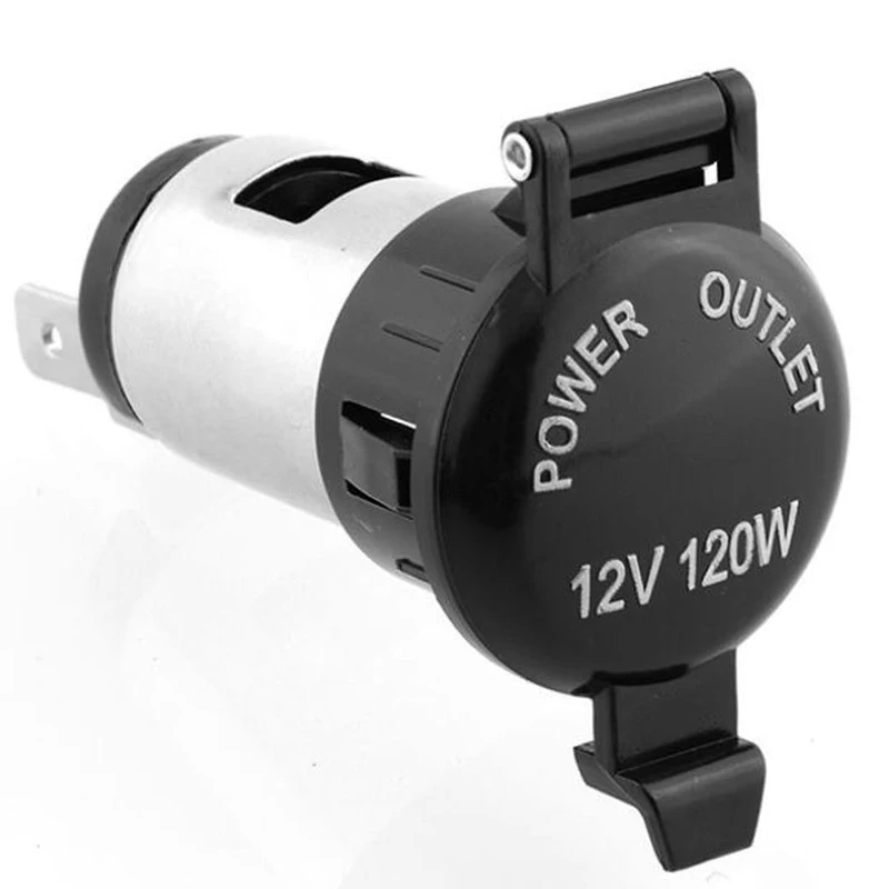 12V водонепроницаемый автомобильный прикуриватель для мотоцикла разъем питания