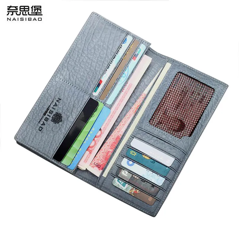 Женские кошельки из натуральной кожи дизайнерские брендовые модные длинные на