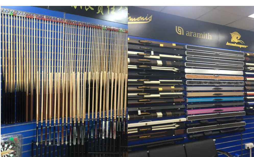 Новое поступление Снукер cue Stick 10 мм наконечник кожаная ручка льняная нить обертывание Китай