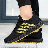 summer sneakers men and women breathable work fashion comfortable lace up soft bottom casual shoes sneakers mesh man sneakers