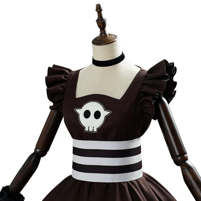 Аниме унитаз Hanako-kun косплей Nene Yashiro черное платье Униформа костюм Хэллоуин для