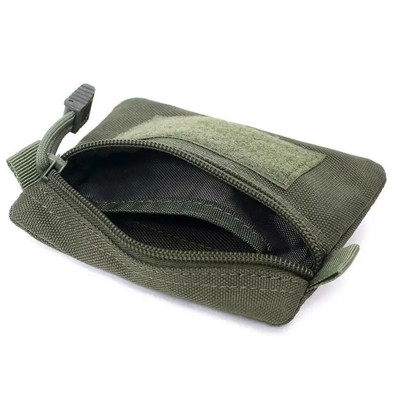 

Outdoor EDC Pouch Wallet Sundries Storage Bag Waterproof Portable Travel Zipper Waist Bag for Hiking Gadgets 2020