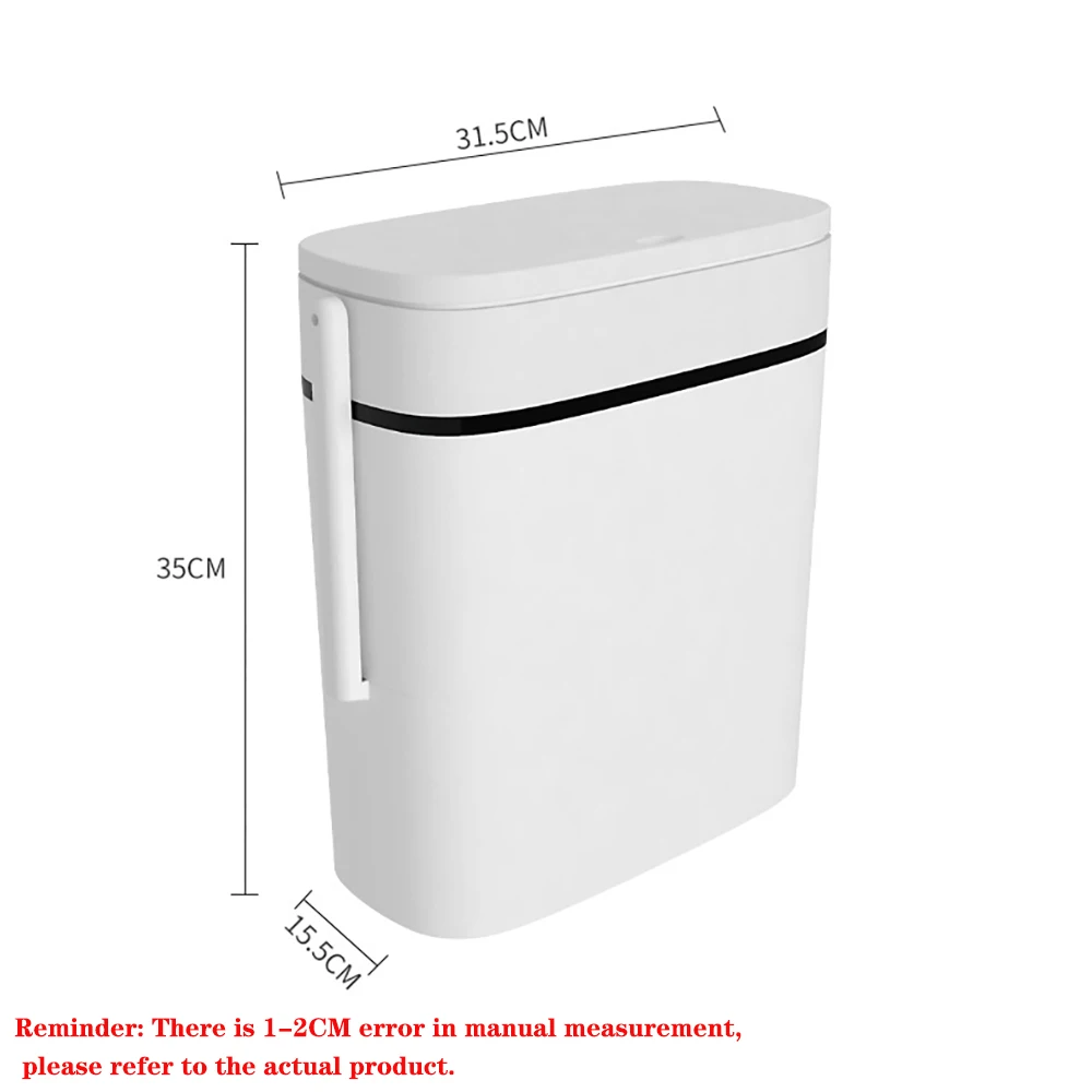

2021 Brush Integrated With Lid Toilet Household Waterproof And Odor-Resistant Cracked Trash Can Bathroom Accessories