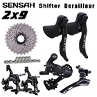 Переключатели передач SENSAH IGNITE 2x8 2x 9 скоростей 9 В Тормозная кассета групсет дорожный велосипед 4700 5800 105 аксессуары