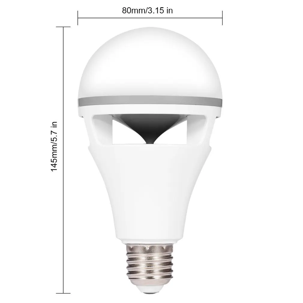 

Smart Enjoyable RGB Color Changing Music Ball LED Light E27 Bulb Speaker Remote Controled Via APP Control