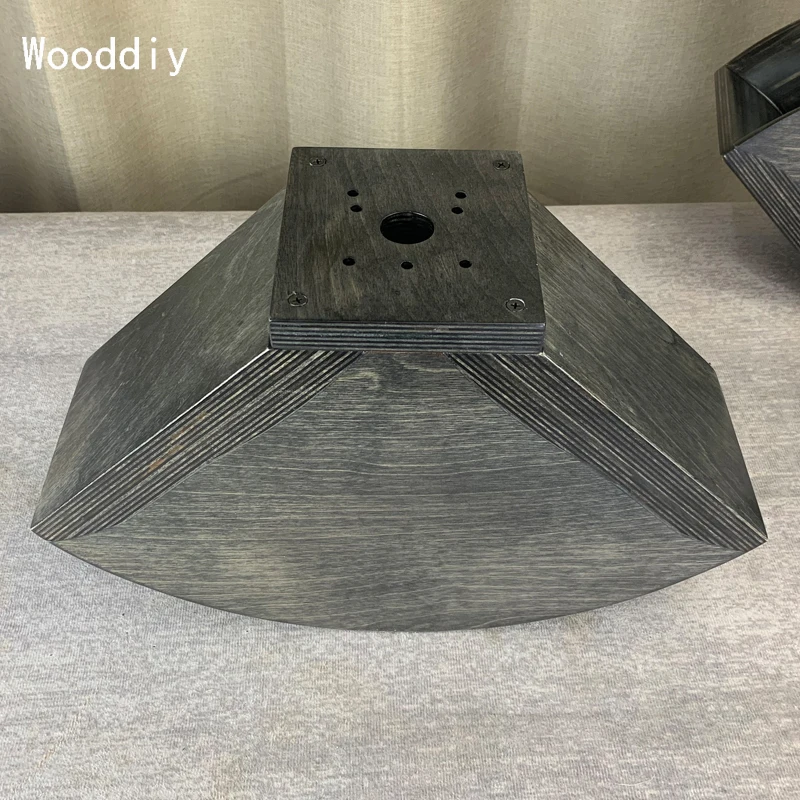 Wooddiy 1 дюйм горло деревянный рожок Hi Fi &quotсделай сам&quot показательные оболочки