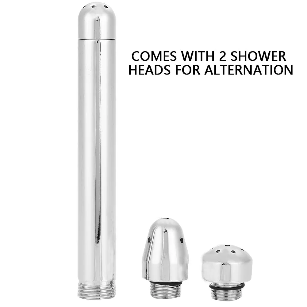 Кран анальный Douche вагинальный очиститель для душа с 2 насадками вилки клизма