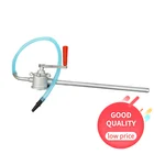 Ручной Гидравлический масляный насос из алюминиевого сплава для автомобиля, грузовика, топливного масла, бензина, дизельного топлива, ручной насос для всасывания воды, химический жидкий насос