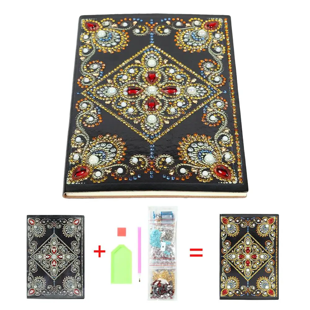 Сделай Сам специальная алмазная живопись записная книжка дневник 60/100 страниц A5